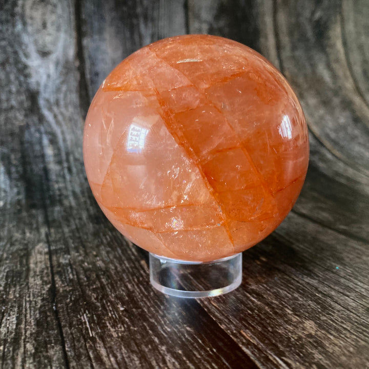 Hematoid Quartz Sphere