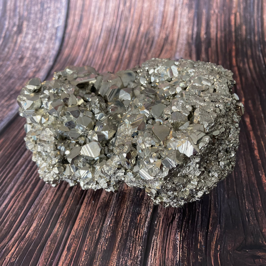 Large Pyrite Cluster