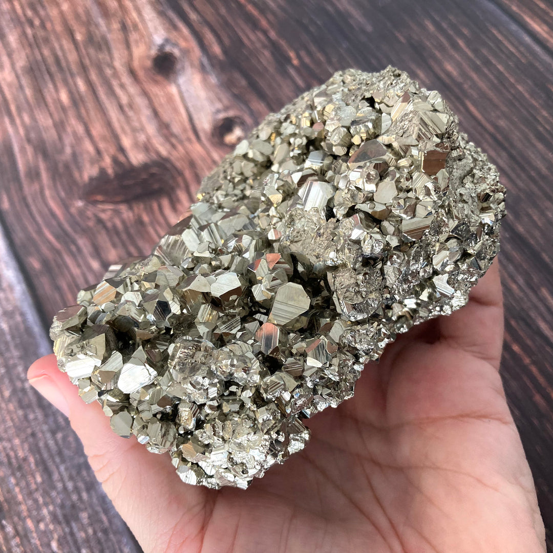 Large Pyrite Cluster