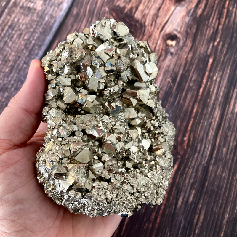 Large Pyrite Cluster