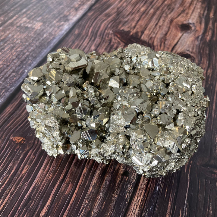 Large Pyrite Cluster