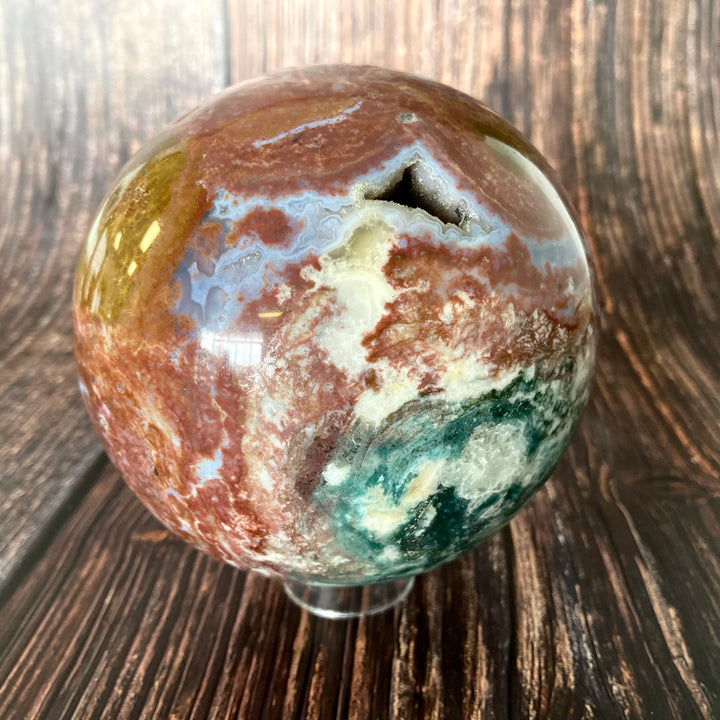 Ocean Jasper Sphere