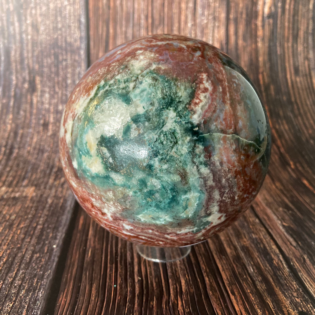 Ocean Jasper Sphere