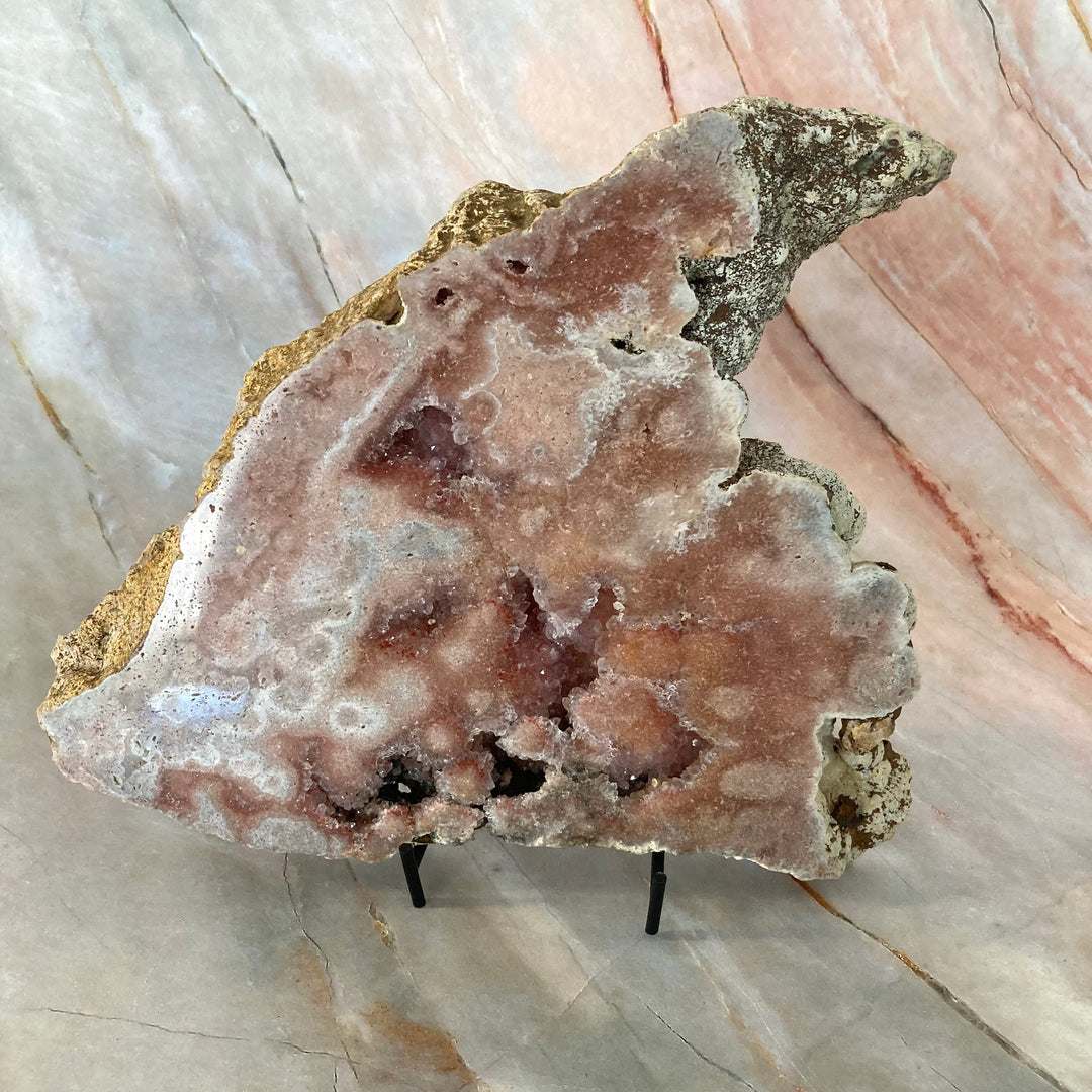 Pink Amethyst Slice