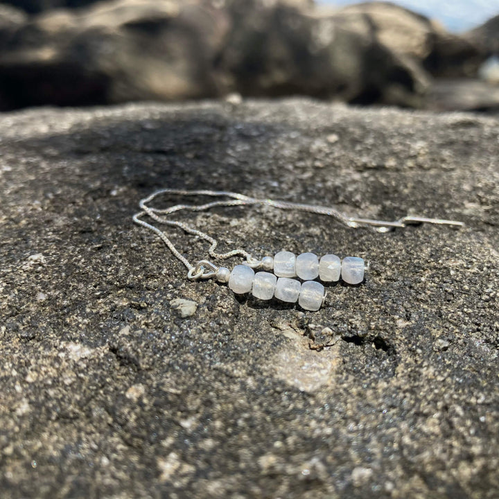 Labradorite Thread Earrings for healing