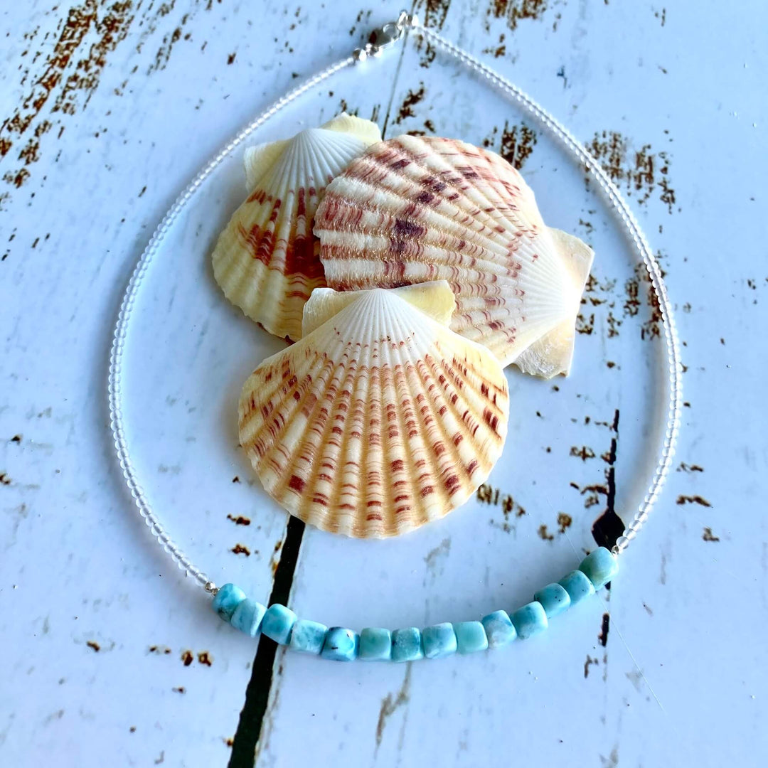 Larimar Necklace fro healing