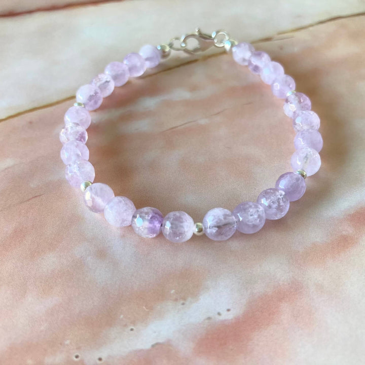 Lavender Amethyst Bracelet