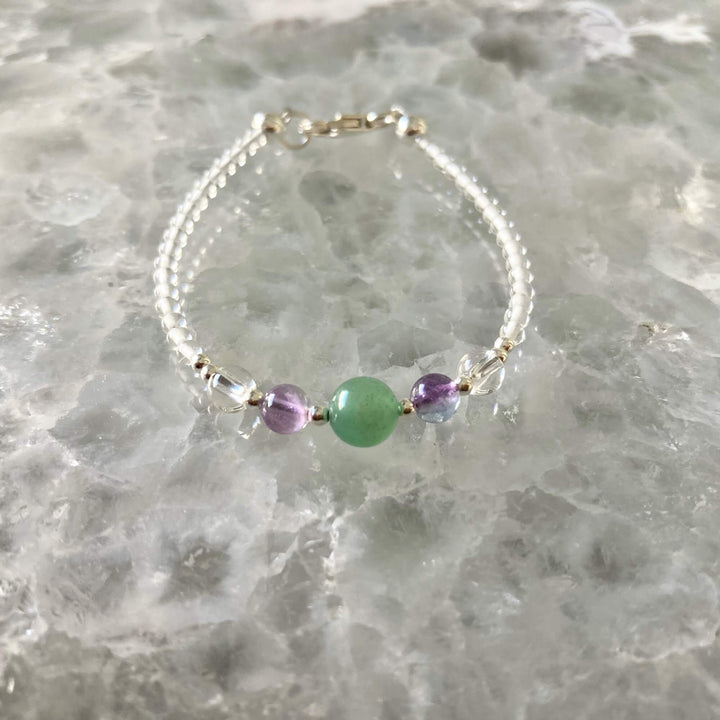 Libra Girls crystal Zodiac healing Bracelet