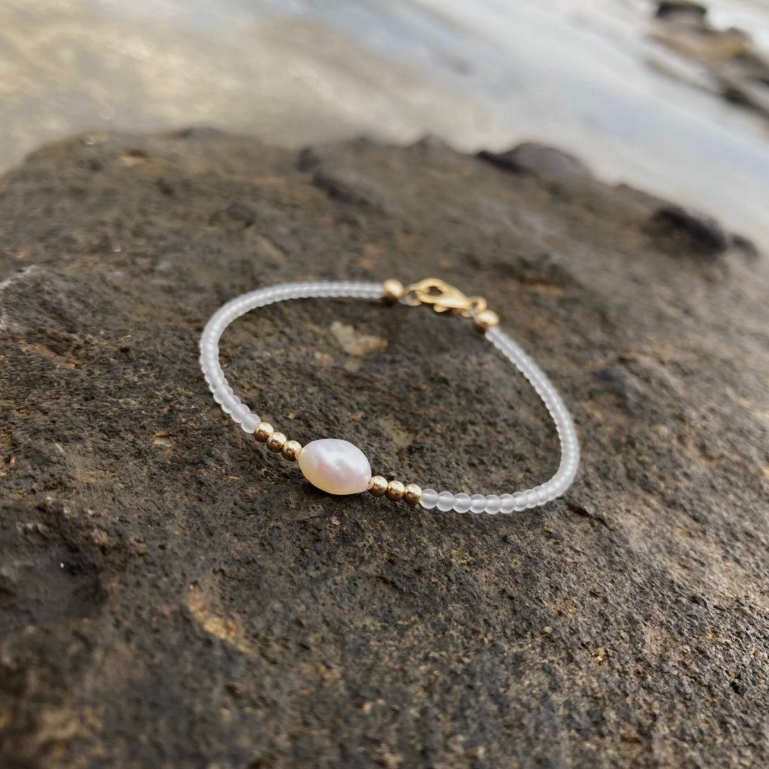 Light Of Ra Pearl Bracelet for healing