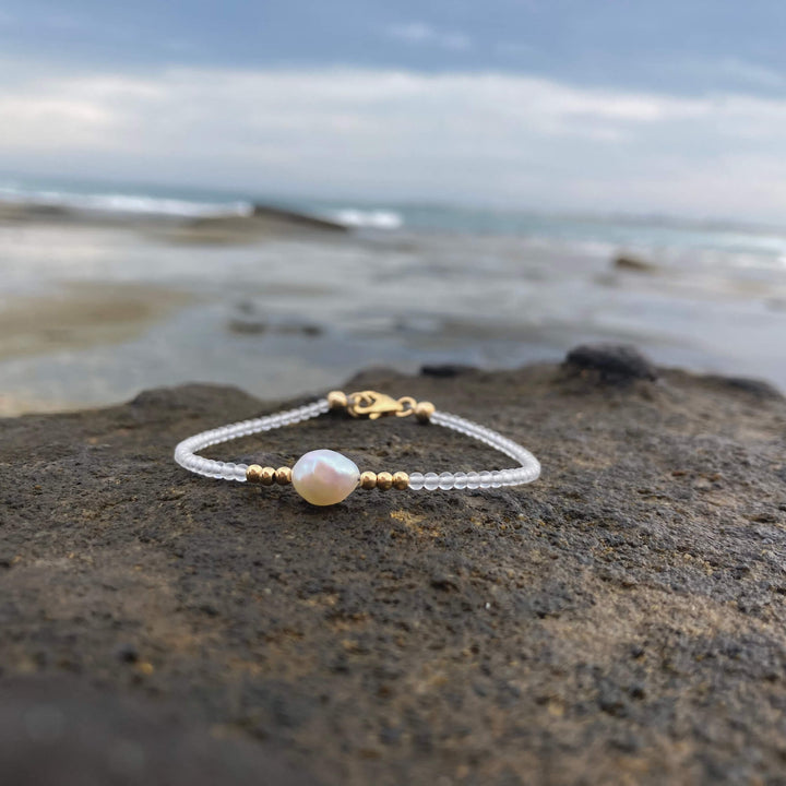 Light Of Ra Pearl Bracelet