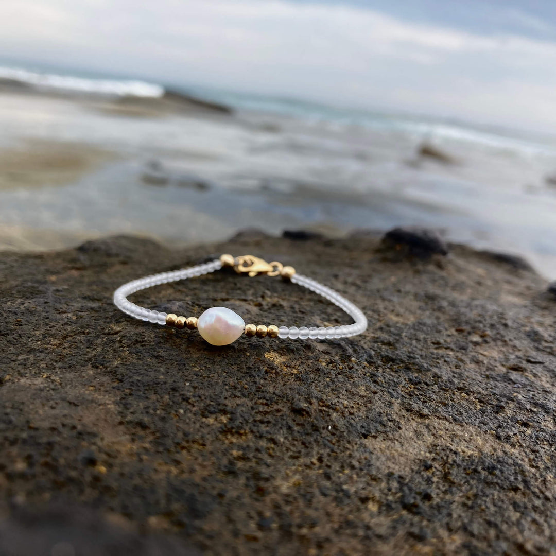 Light Of Ra Pearl healing Bracelet