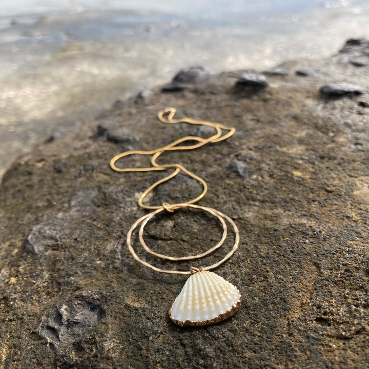 Light ra Shell Pendant healing Necklace