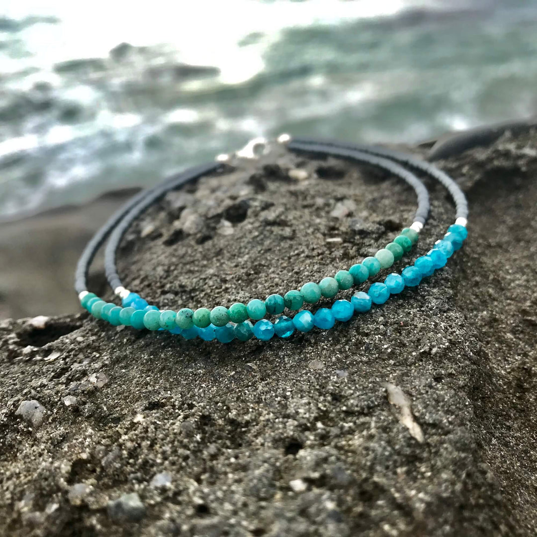 Little Mermaid Double Strand Anklet for healing