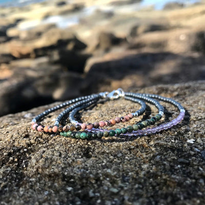 Ma'lama triple strand bracelet for healing and nurturing