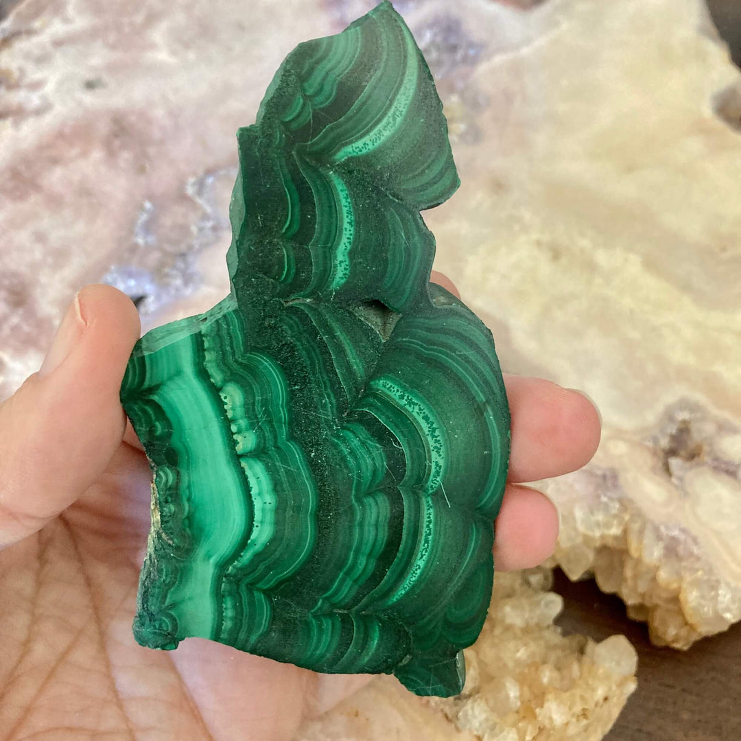 Malachite Slice small