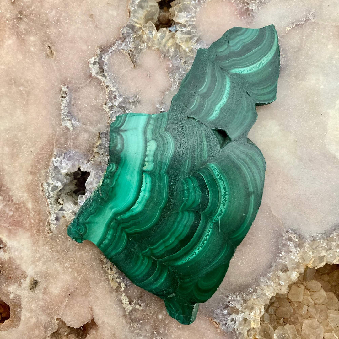 Malachite Slice small 2