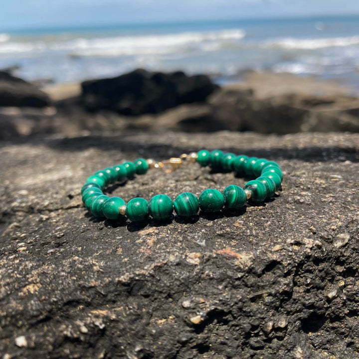 Malachite & Gold Empowerment Bracelet