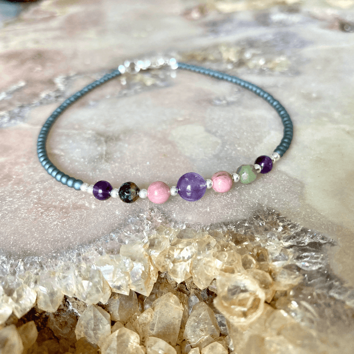 Malama Healing womens crystal Anklet