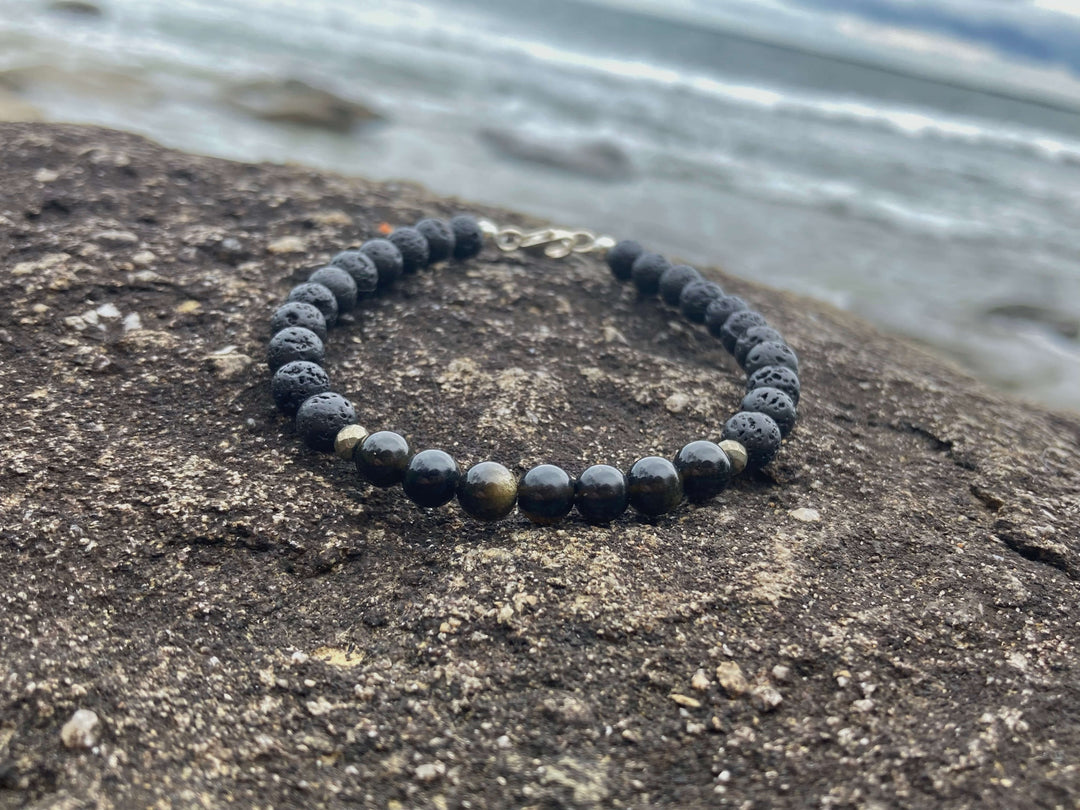 Mens Bracelet for Facing Fears for healing