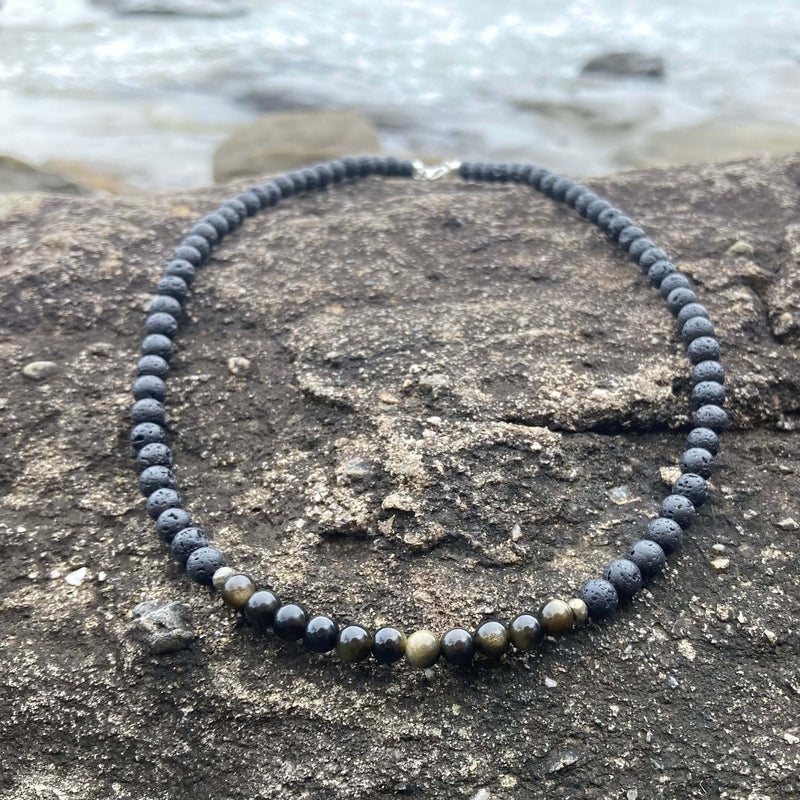 Mens Necklace for Facing Fears and healing