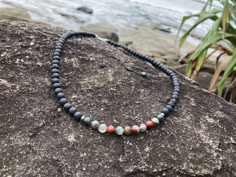 Mens Necklace for Strength and healing