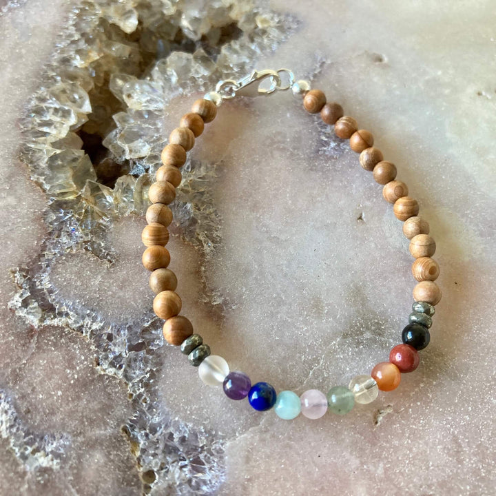 Multi Chakra crystal Bracelet