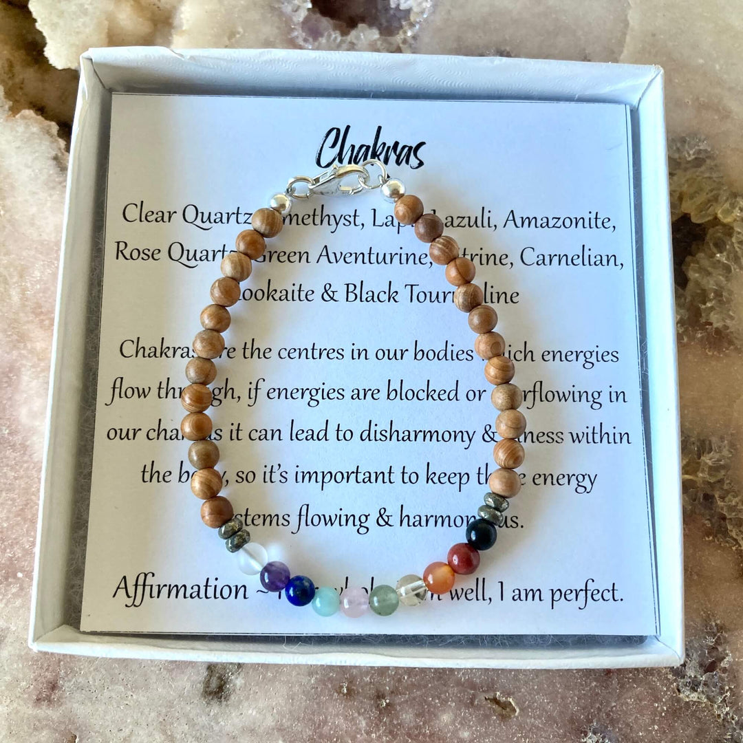 Multi Chakra unisex Bracelet