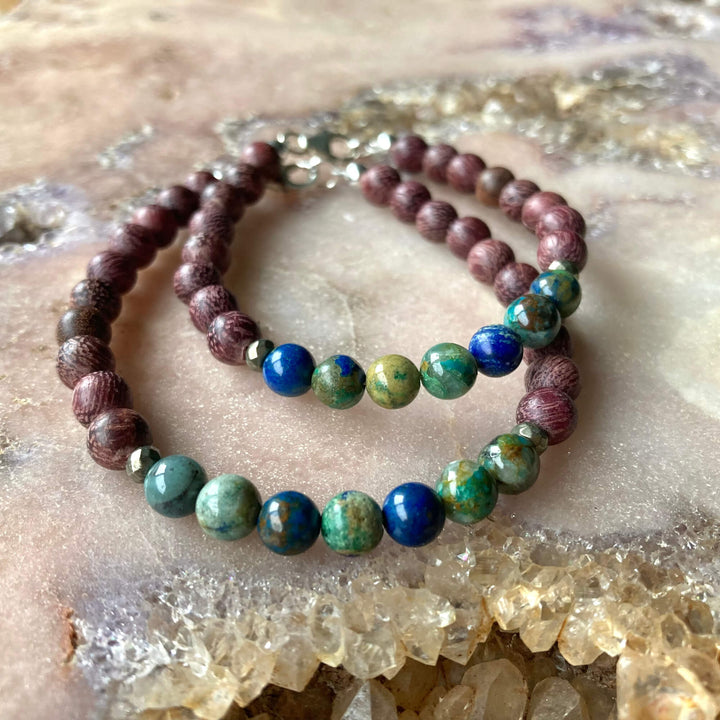 Mumma Bear and Her Cub connection Bracelet Set