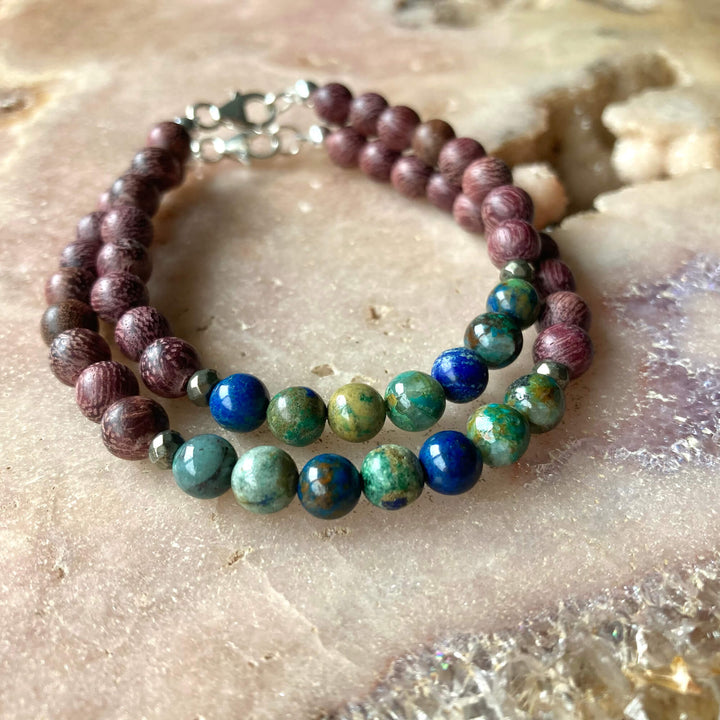 Mumma Bear and Her Cub Bracelet Set