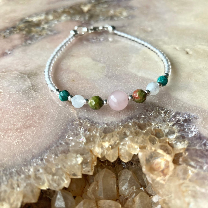 Mumma 2 b healing crystal Bracelet