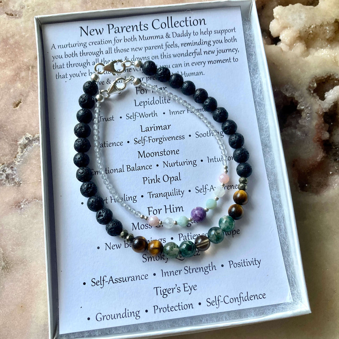 New Parents Boxed Bracelet Set