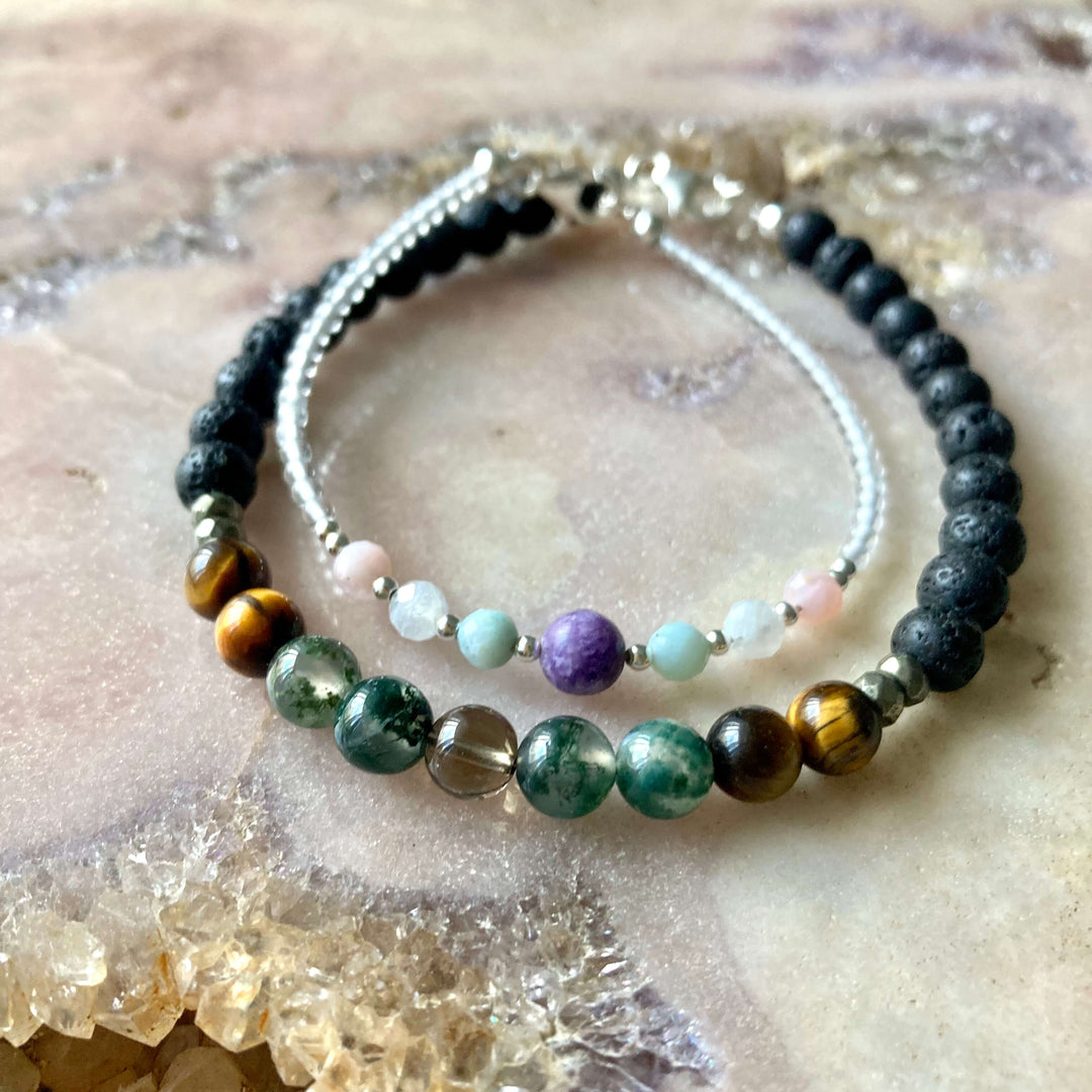 New Parents Boxed healing Bracelet Set