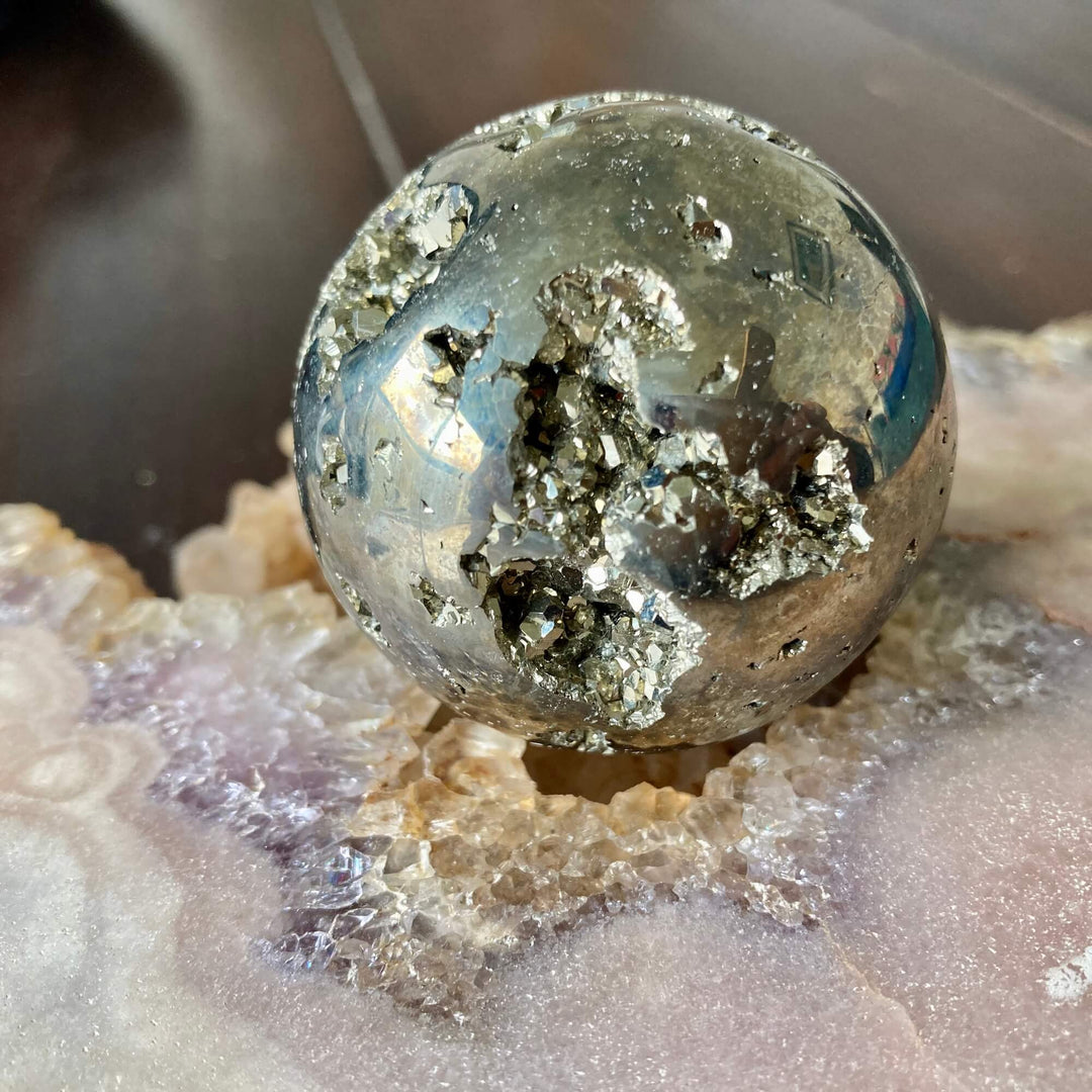 Pyrite Sphere  4