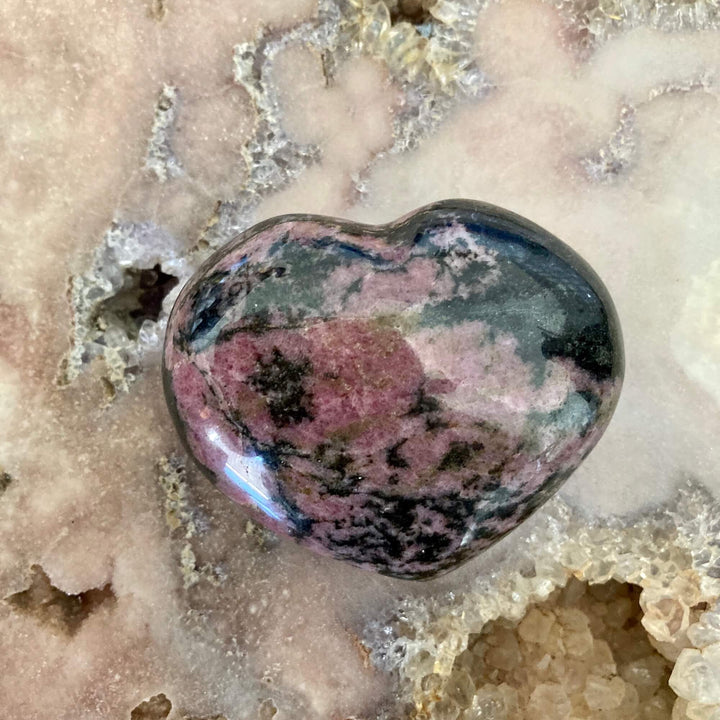 Rhodonite Heart small