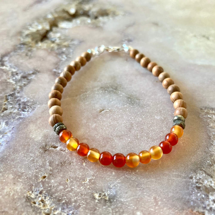 Sacral chakra bracelet