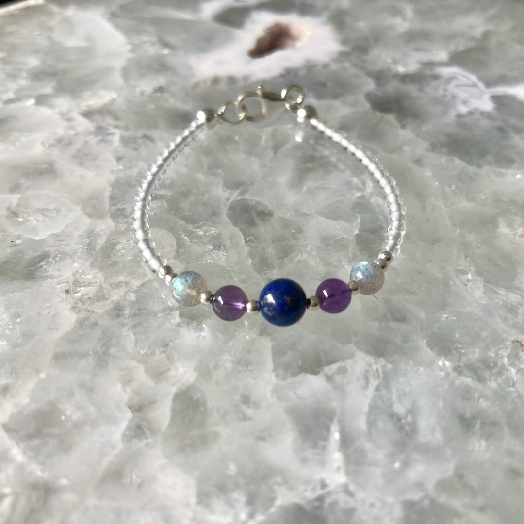 Sagittarius crystal Girls Zodiac Bracelet