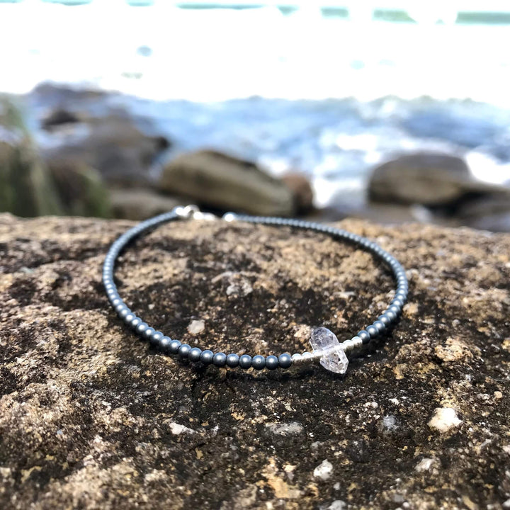 Seeker Of Light herkimer diamond Anklet