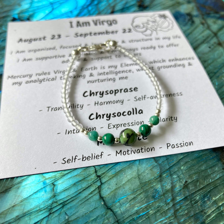 Virgo Zodiac Bracelet