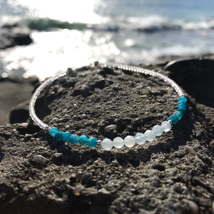 Water Elements Crystal Anklet