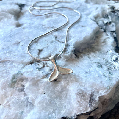 Whale Tail unisex Necklace