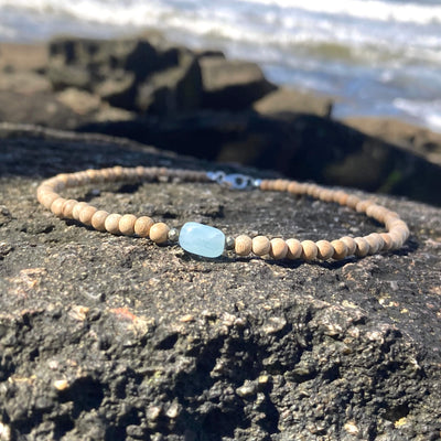 Wild and Free Like The Sea Necklace for empowerment