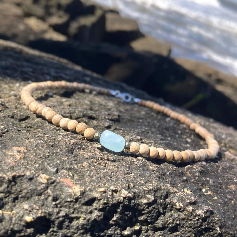 Wild and Free Like The Sea Necklace for healing