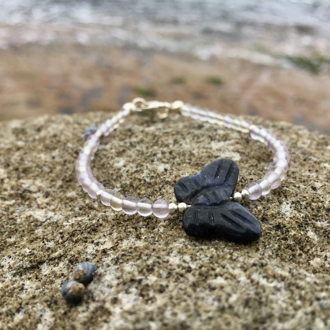 childrens The Butterfly crystal Bracelet