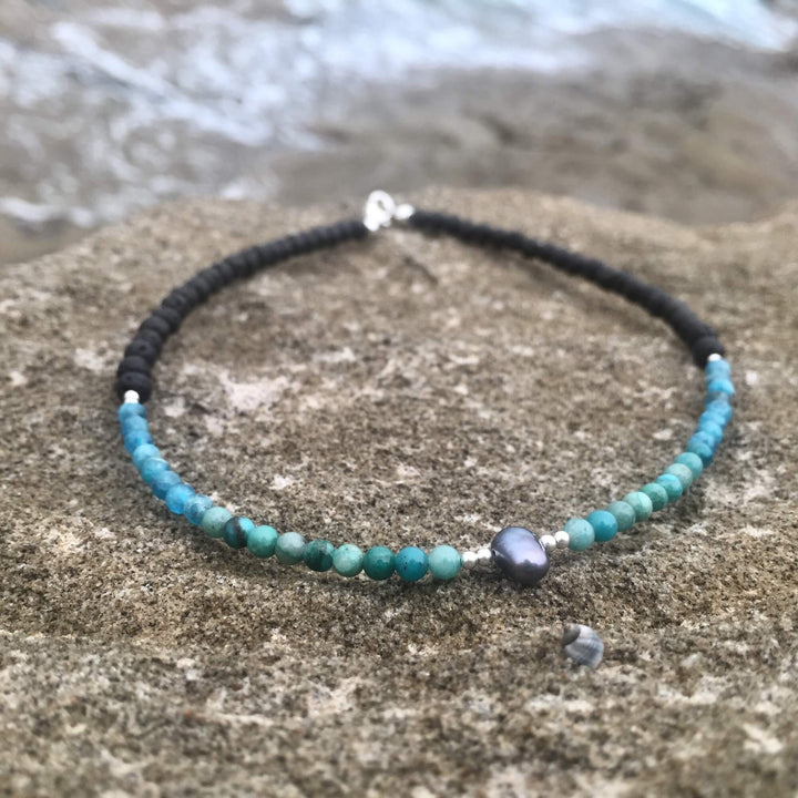 kids mermaid dreaming lava stone diffuser necklace