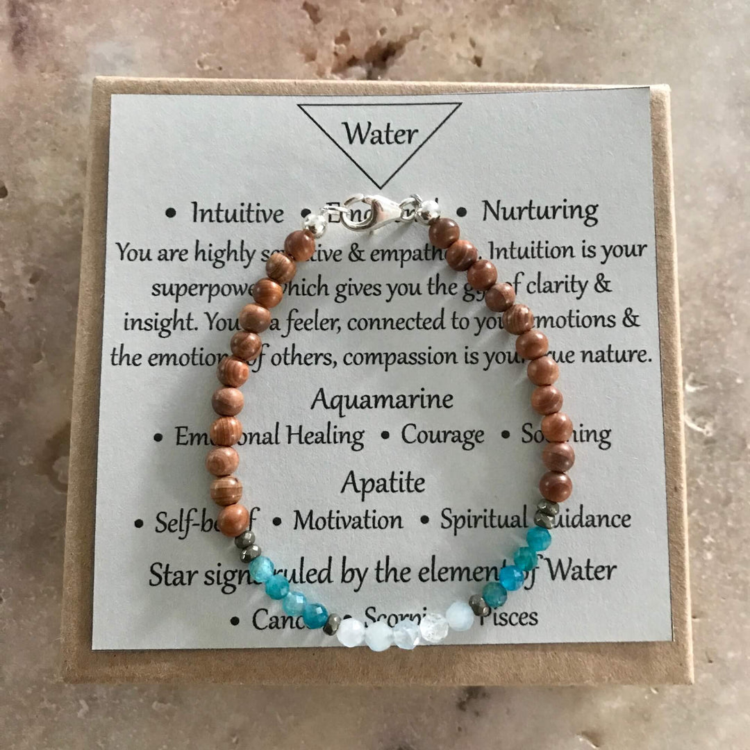 ladies Element boxed bracelet water