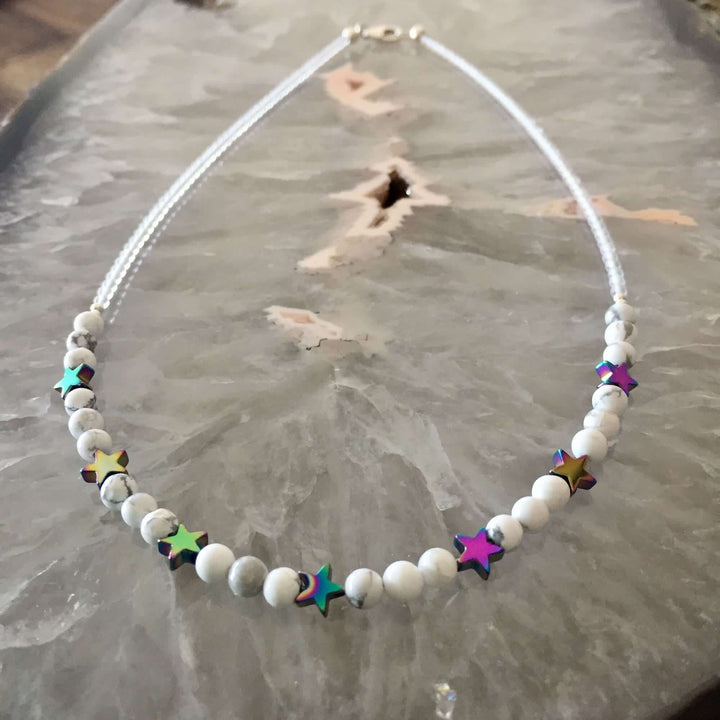 sparkle like a star kids necklace